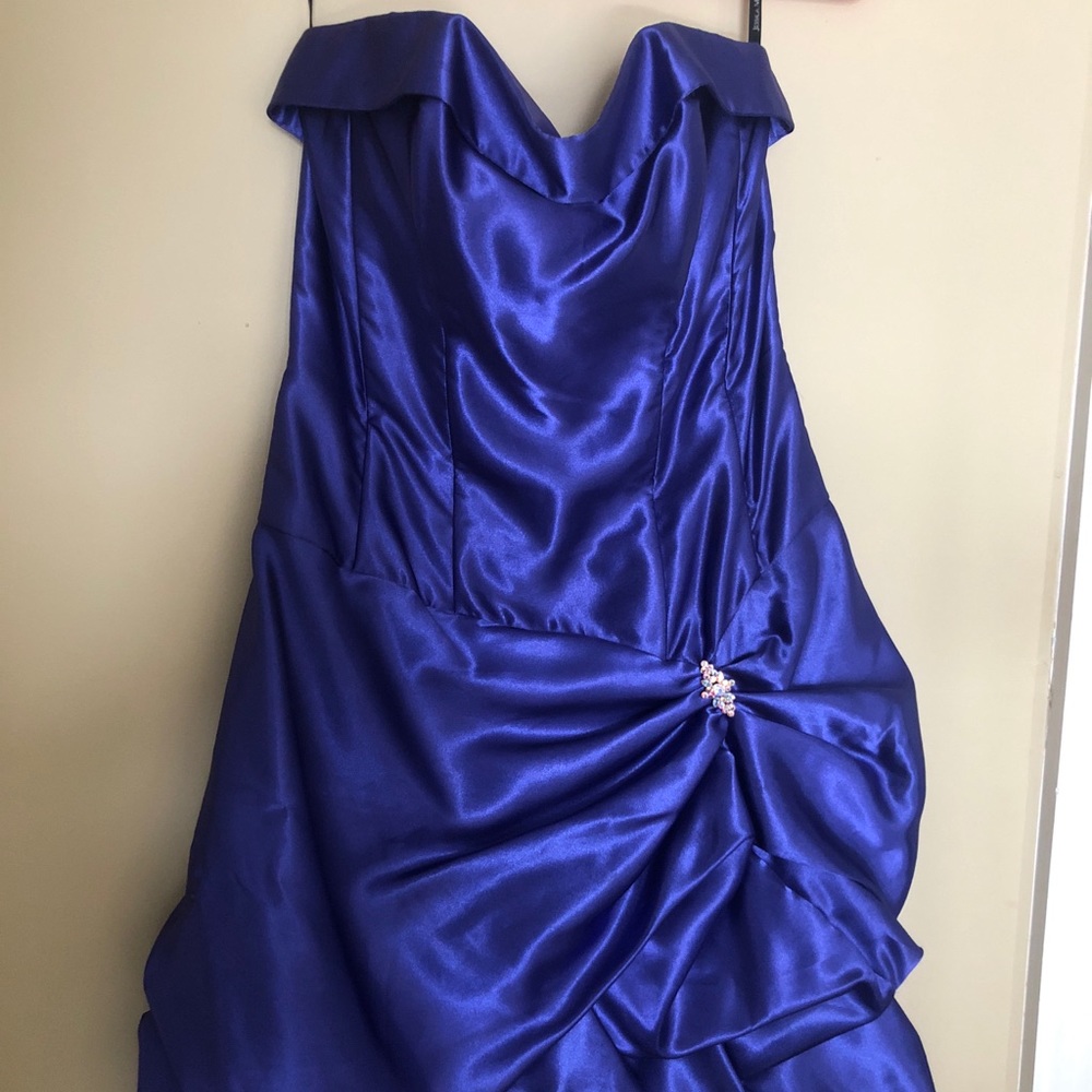 Purple dresses